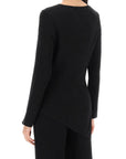 By Malene Birger simone asymmetric blouse