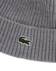 Lacoste wool beanie hat