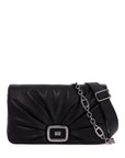 Roger Vivier 'large viv' choc shoulder bag