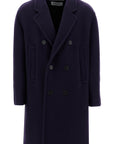 Lanvin double-breasted heavy wool coat