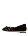 Aquazzura romantic ballet flats made of