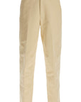 Lanvin biker gabardine trousers