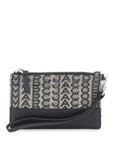 Marc Jacobs the monogram top zip wristlet wallet