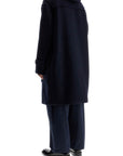 Maison Margiela woolen montgomery coat with hood