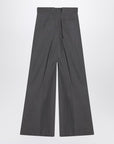 Maison Margiela Charcoal grey pleated trousers