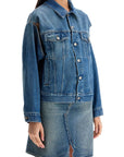 MM6 Maison Margiela denim jacket with slits