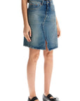 MM6 Maison Margiela denim mini skirt