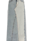 MM6 Maison Margiela maxi denim skirt in seven