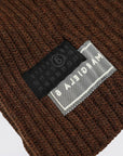 MM6 Maison Margiela Brown wool-blend hood