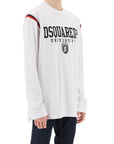 Dsquared2 long-sleeved varsity t-shirt