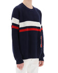 Dsquared2 wool sweater with varsity patch