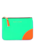 Comme Des Garcons Wallet fluo mini pouch