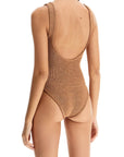 Hunza G. sadie metallic one-piece