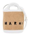 Marni raffia tropicalia bucket bag