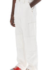 MM6 Maison Margiela wide cotton canvas trousers for men or women