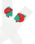 Sky High Farm happy tomatoes crew socks