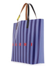 Marni striped tribeca tote bag