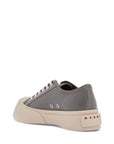 Marni elegant gray calfskin men's sneakers