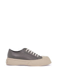 Marni elegant gray calfskin men's sneakers