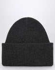 Destin Anthracite wool and cashmere beanie