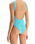 Hunza G. one-piece square neck swims