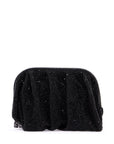 Benedetta Bruzziches compact bag venus la petite in black rhinestones