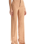 THE ANDAMANE flared satin trousers