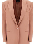 THE ANDAMANE elegant dark pink synthetic blazer