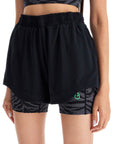 Ganni sporty mesh shorts for active