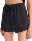 Ganni sweatshirt fabric shorts