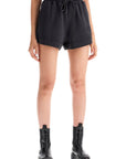 Ganni sweatshirt fabric shorts