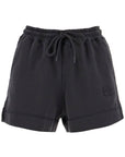 Ganni sweatshirt fabric shorts