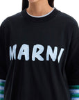 Marni oversized logo t