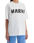 Marni oversized logo t