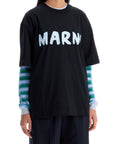 Marni oversized logo t