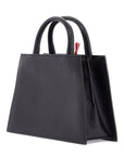 Thom Browne borsa a mano mini in pelle martellata