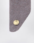 DARKPARK Brown cashmere balaclava