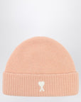 Ami Paris Ami de Coeur powder wool beanie