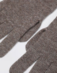 DARKPARK Brown cashmere gloves