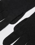 DARKPARK Black cashmere gloves