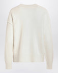 Ami Paris White wool cardigan Ami De Coeur