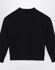 Ami Paris Black wool sweater Ami De Coeur