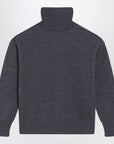 Ami Paris Turtleneck sweater Ami De Coeur grey