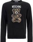 moschino teddy bear cotton t-shirt