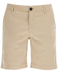 Vilebrequin ponche shorts in tencel gabardine