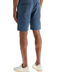 Vilebrequin ponche shorts in tencel gabardine