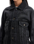 JEAN PAUL GAULTIER denim jacket with laces