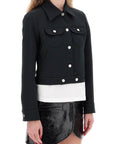 Courreges twill trucker jacket