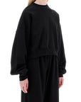 Wardrobe.Nyc "cropped sweatshirt with puffed sleeves