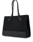 Bally east/west nylon and leather tote bag